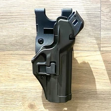 Blackhawk Serpa level 3 retention holster for S&W M&P9, duty belt, low ride 