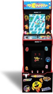 Used Arcade1Up PAC Mania Custom Arcade 14 Games 100 Stickers A1U Retro