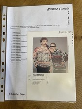 Angela Coryn knitwear Chamberlain Stitch Design for electronic machines