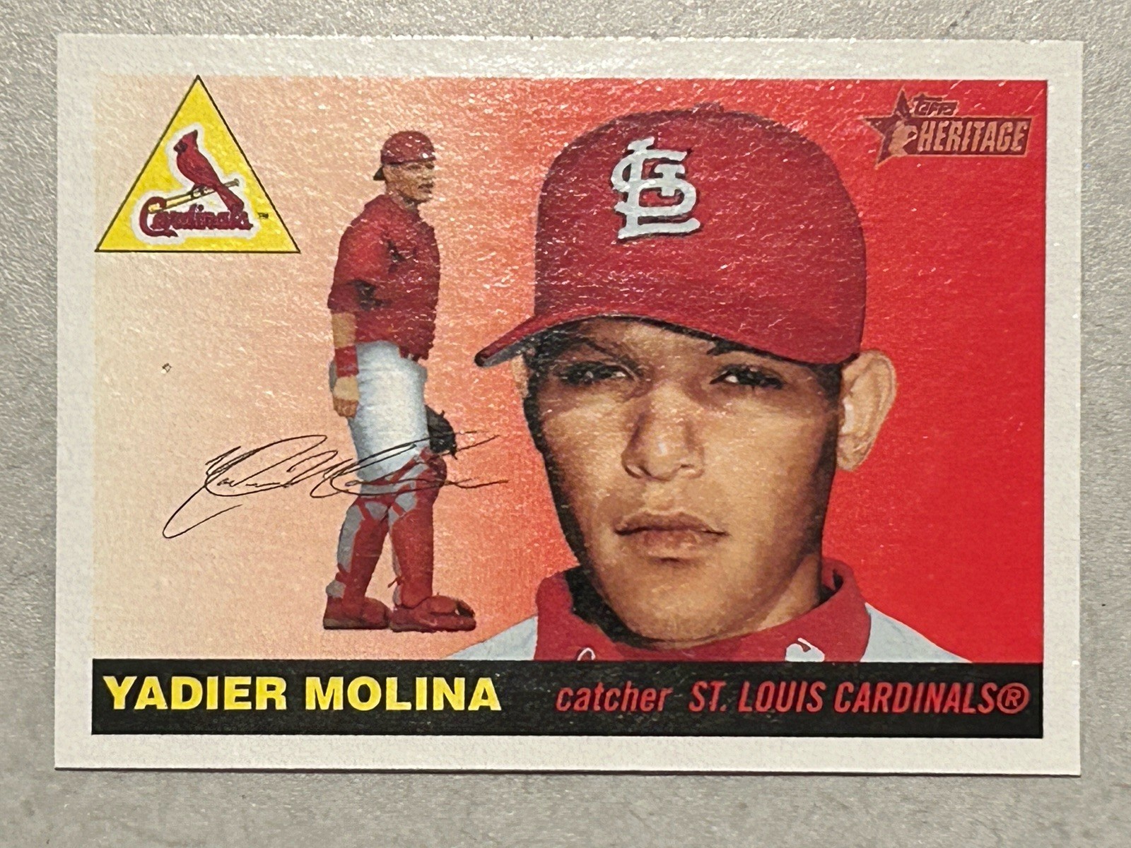 2004 Topps Heritage Yadier Molina RC 355 Free Shipping!