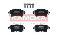 Kamoka Bremsbelagsatz, Scheibenbremse Hinterachse U.A. FüR Nissan, Opel, Renault
