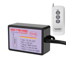 Twelve-tone Car Horn Control Box With Colored Light Control, 12 Sound, With Rem