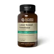 Nature's Sunshine Lower Bowel Stimulator - Helps Relieve Constipation