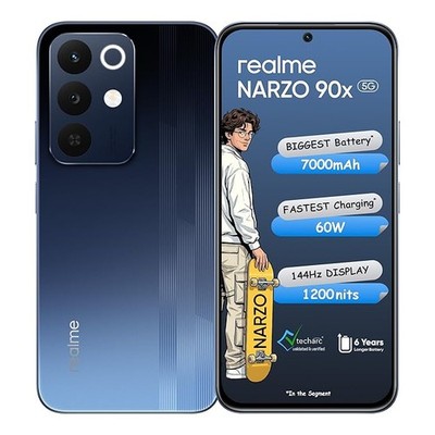 realme NARZO 90x Factory Unlocked Dual SIM 6GB 128GB Storage Global Version