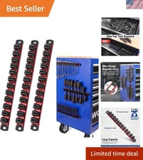 Magnetic Tool Organizer Magnetic Screwdriver Holder Wrench Rack Aluminum 36 S...