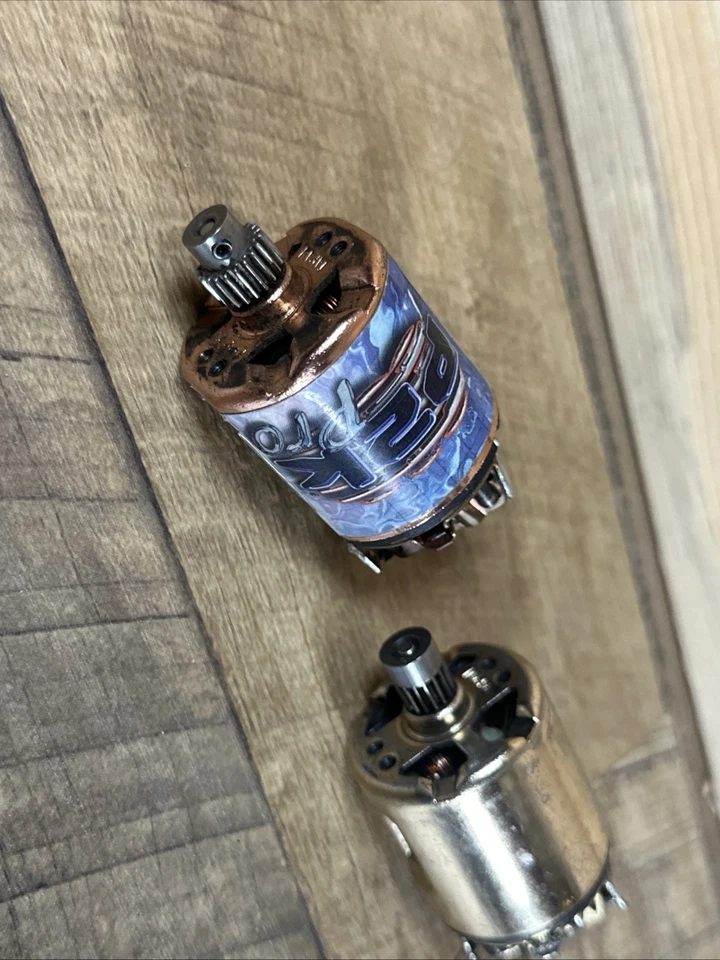 Trinity P2K Pro Stock 27T Brushed Motor Copper Head & Another Vintage Motor - Image 2 of 4