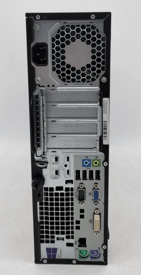 HP ProDesk 400 G1 SFF Desktop PC - Intel Core i3-4130 - 8GB RAM + 1TB HDD - Image 4 of 4