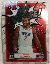 2020-21 Optic Basketball Kawhi Leonard My House Insert Los Angeles Clippers SP