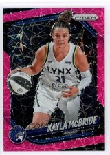 2025 Panini Prizm WNBA Pink Velocity Prizm 15/79 Kayla McBride #45 0f21