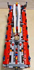 Retired Lego Technic 42068 Airport Rescue Vehicle Fire Truck w Manual No Box