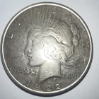 1922 Peace Dollar Silver $1 Coin Circulated Uncertified Collectible US Currency