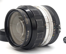 Video OP MINT Nikon Nikkor-O Auto 35mm f/2 Non Ai Wide Angle MF Lens From JAPAN