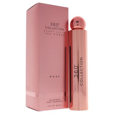 Perry Ellis Ladies 360 Degrees Collection Rose EDP Spray 3.4 oz Fragrances