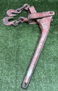 Vintage Durbin Durco St Louis MO Delta 1 Heavy Duty Lever Chain Load Binder 1/2”
