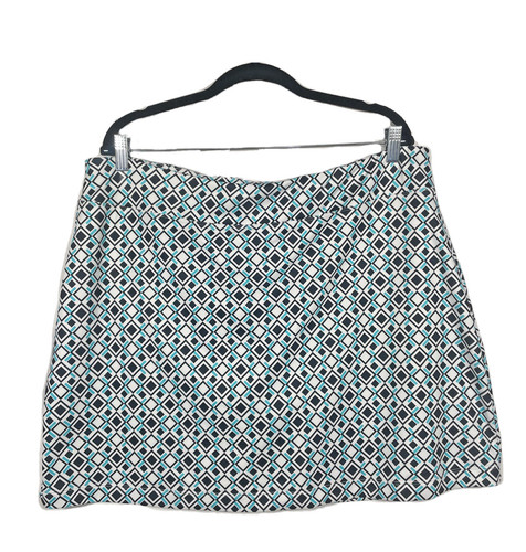 Maggie Lane Skort Size XXL Women's Geometric Multicolor Pull On Golf Tennis