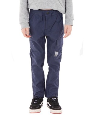 Lego Wear Jungen LWPOULI 600 - PANTS dunkelblau Hose Größe 116
