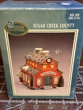 Dickerson Collectibles, Sugarcreek County Country School House, Porcelain, 1996