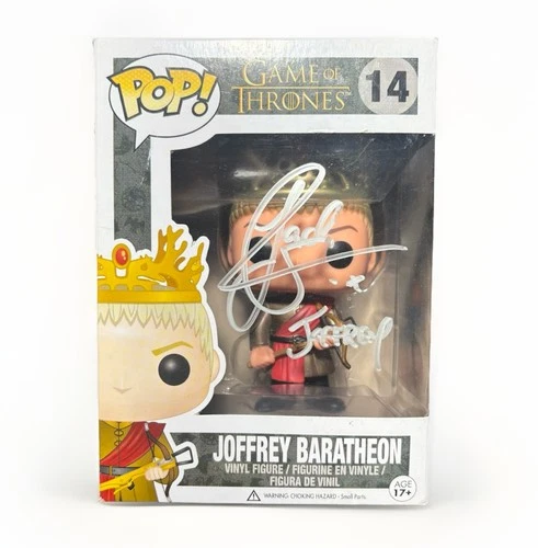 Game Of Thrones Joffrey Funko Pop Signed With Character Name Jack Gleeson ✨💎