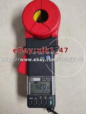 1PCS Used CHAUVIN ARNOUX C.A 6415 Resistance Tester by Fedex or UPS #N817P YF