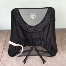 CLIQ ClassiQ 1.0 Beach Camping Chair Portable Black Breathable Folding