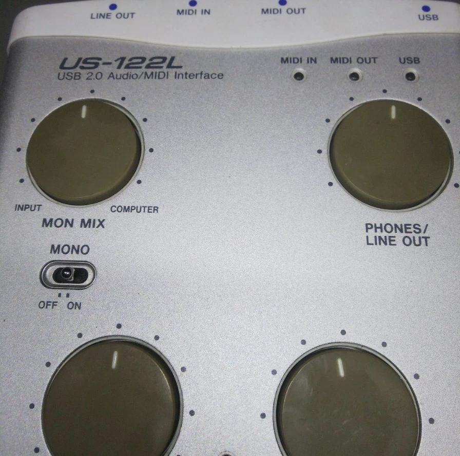 TASCAM US-122L Interfaccia audio / MIDI USB2.0 TEAC 2IN/2OUT 24bit/96kHz - Immagine 3 di 4