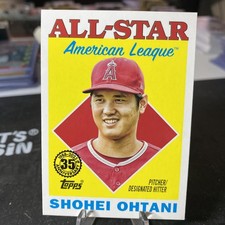 2023 Topps Series 2 - 1988 Topps All-Star Baseball Shohei Ohtani #88AS-1