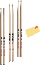 Vic Firth American Classic 5A Wood-Tipped Drumsticks - 3 Pack