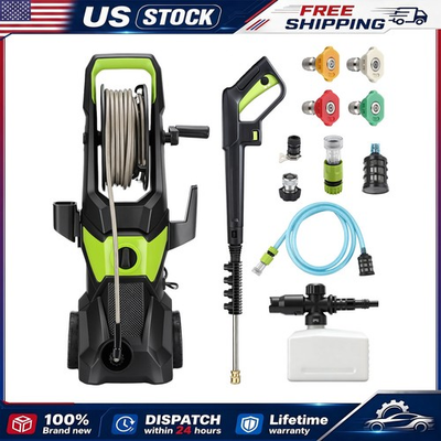 #ad US Electric Pressure Washer 5000PSI Max 3.2 GPM Power Washer Cleaning Machine $112.99