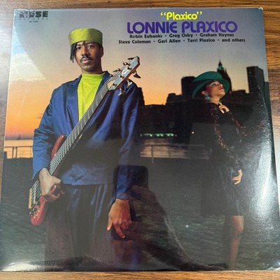 Lonnie Plaxico   Plaxico LP Record 1990 Muse Records Jazz 33  RPM New Sealed