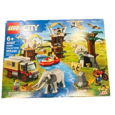 LEGO City Wildlife Rescue Camp Set 60307, 503 Pieces, Complete