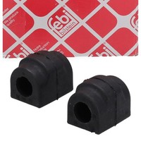 2X febi 31064 Stabilisatorlager FüR BMW 3Er E36 E46 5Er E34 Hinten 33551138104