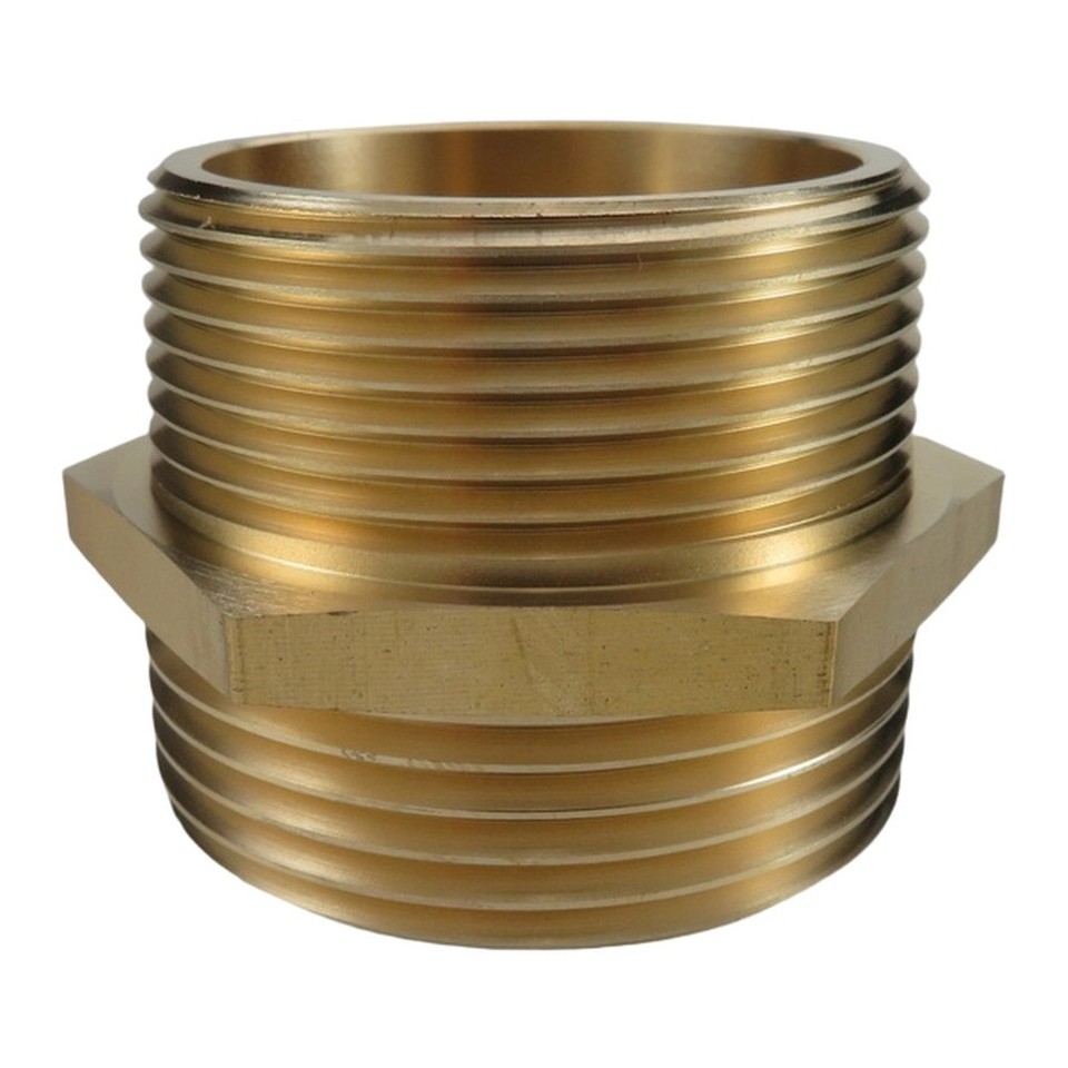 For Firefighting Fire Hose Adapter Hex Nipple Adapter Male-to-male ...