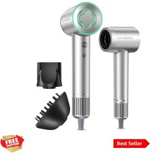 Hair Dryer - 150000 RPM High-Speed Brushless Motor Negative Ionic Blow Dryer ...