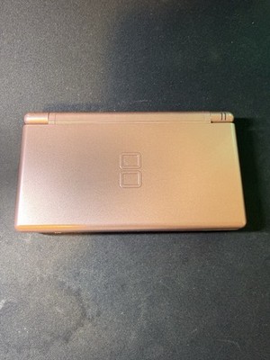 Nintendo DS Lite Pink + 16 Game Lot DS & Gameboy Advance Game Tested No Charger