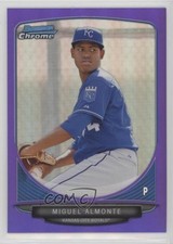 2013 Bowman Chrome Prospects Purple Refractor 146/199 Miguel Almonte #BCP131 0o9