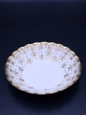 Spode Fleur De Lys Gold Cereal Bowl Bowl-1st Quality - Image 1 of 3