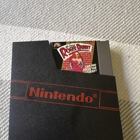 LJN Who Framed Roger Rabbit Nintendo NES Game Cartridge w/ Sleeve NTSC-U/C