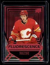 2021-22 Upper Deck Sereis 2 Fluorescence Red Matthew Phillips #FL-38