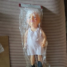 Vintage Fibre Craft Music Box Mrs Santa Claus 13" Crafting Dolls NEW 3203