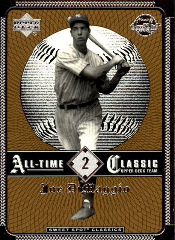 2002 Upper Deck Sweet Spot Classics Baseball Cards