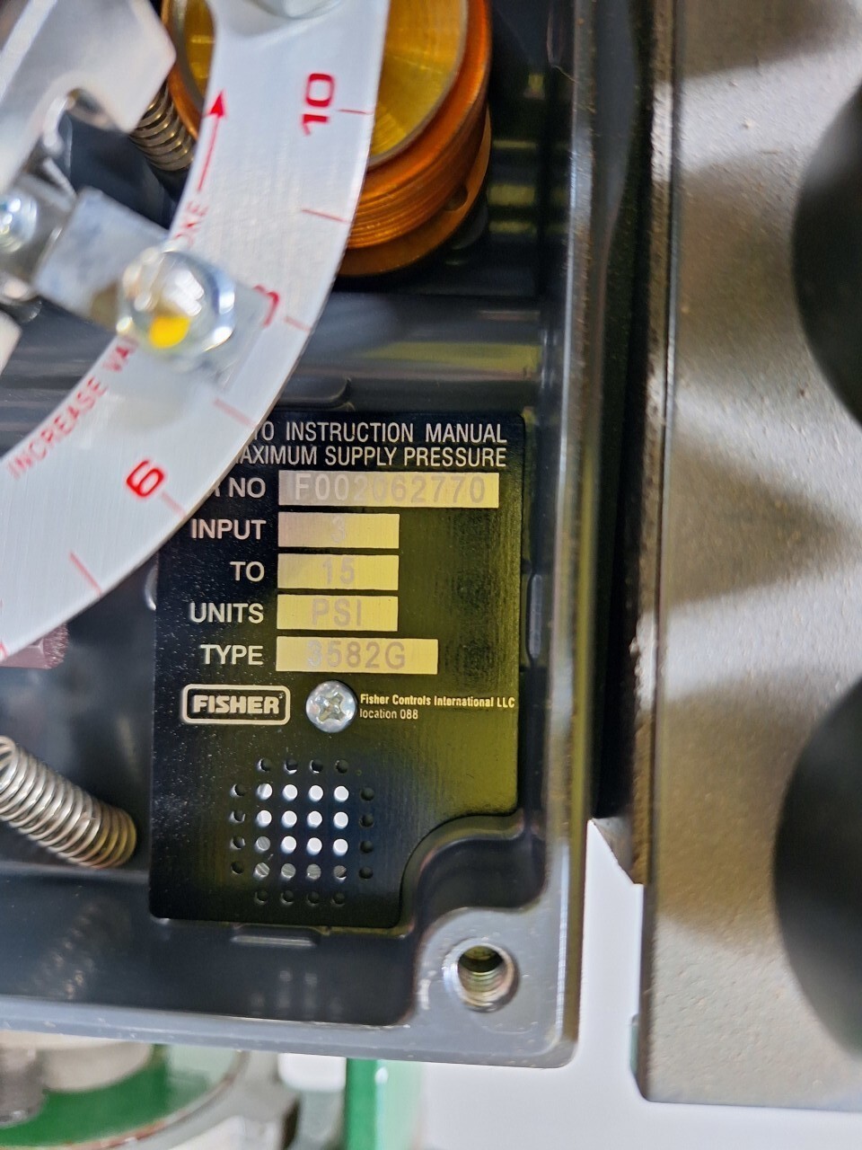 Fisher EWD 667 Size 50i 3582g Pneumatic Steel Flanged Control Valve 8in