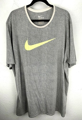 Nike T-shirt Size 4XL-T Athletic Cut Pebble Swoosh Tee Flight 806869-102 |  eBay