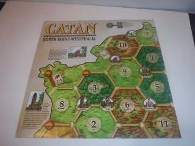 Catan Goegraphies map: North Rhine/Westphalia