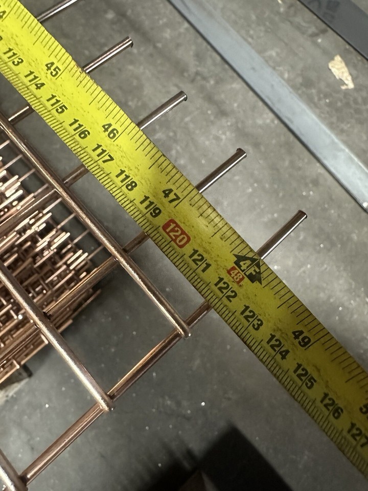 66No 1220mm X 1120mm Welded Wire Mesh Panels / Mild Steel / 1”x1”x10