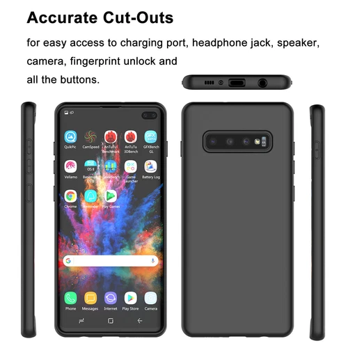 For Samsung Galaxy S10e / S10/ S10+/Plus/S9 Shockproof Silicone Case Phone Cover - Picture 2 of 52