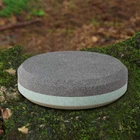 120&180 Dual Grit Polishing Knife Whetstone Round Axe Sharpening Stone Sharpener
