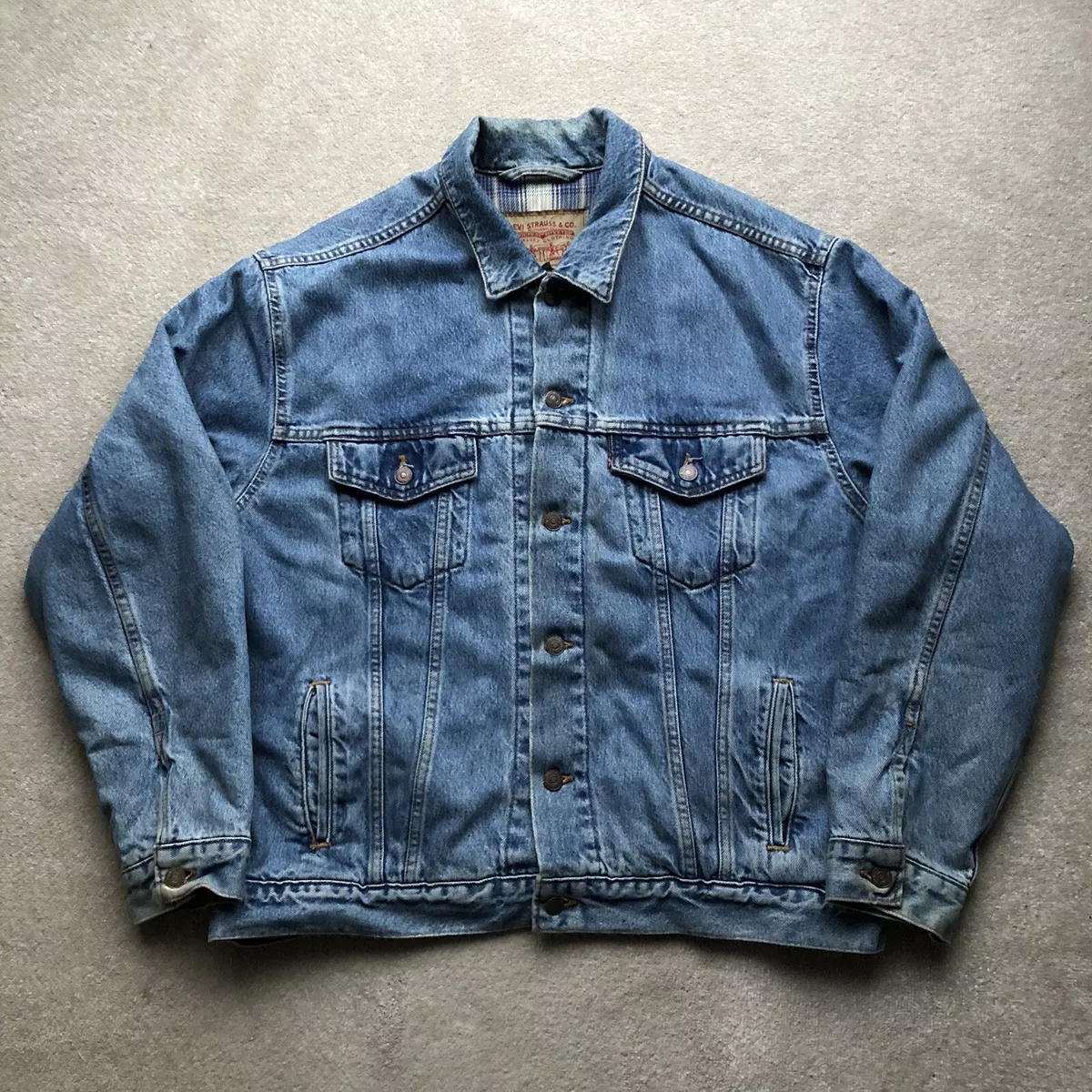 Levi's blanket deals lined trucker jacket