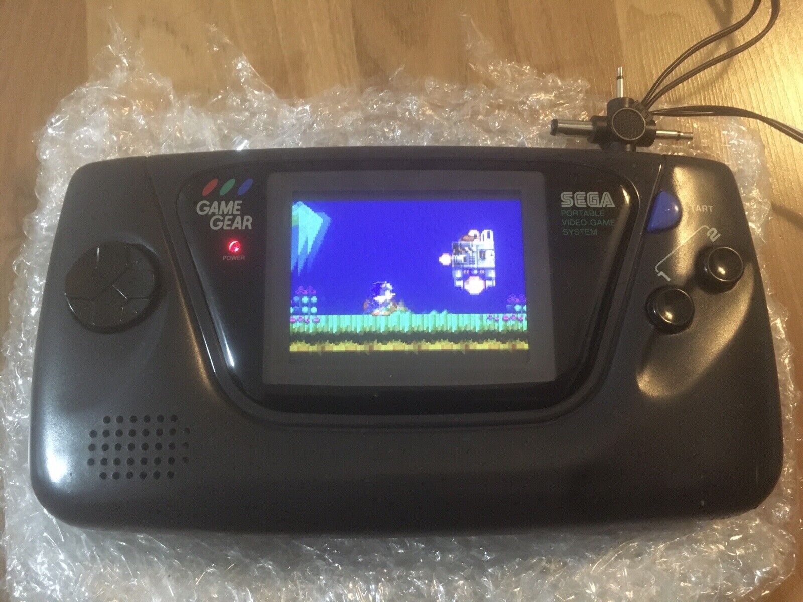 GG Sega Game Gear-Consola Mod. LCD IPS TFT tipo McWill v3.1+Condensadores Nuevos