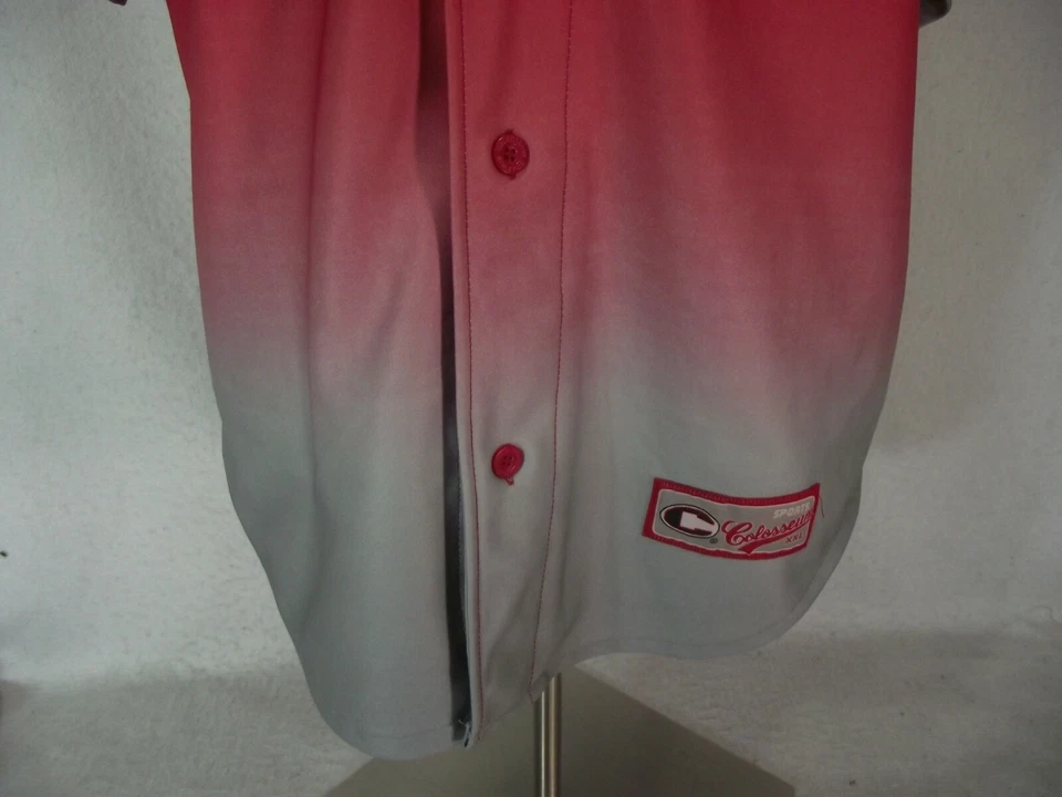 Camiseta de béisbol University of Wisconsin Badgers adulto mediana roja Coliseo NCAA Foto 4 de 4