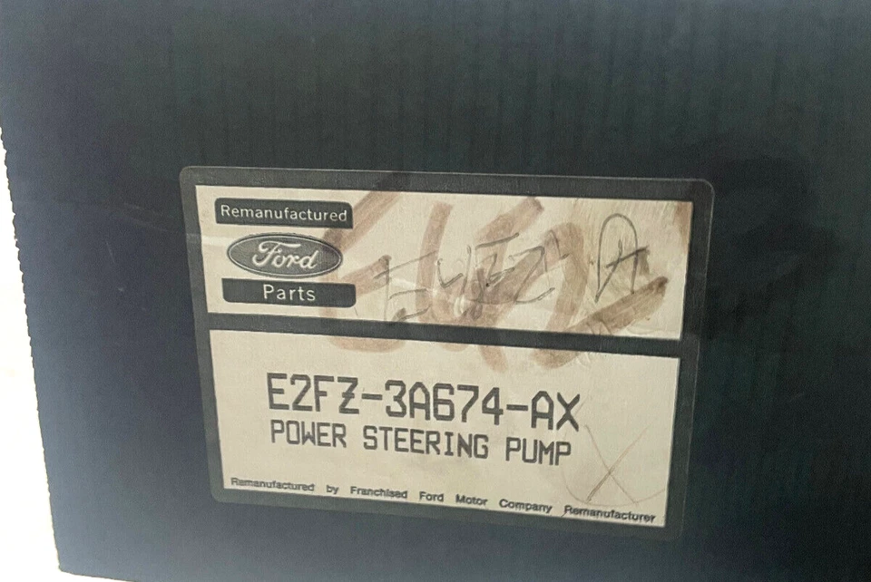 e2fz-3a674 Ford Escort Tempo Mercury Lynx Topaz Power Steering Pump - Image 4 of 4